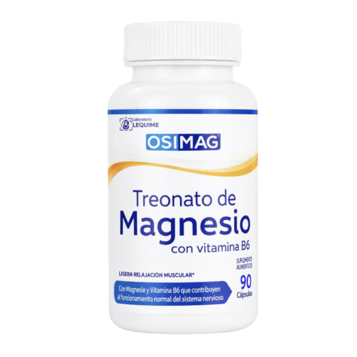 Treonato de Magnesio + B6 60 Caps Osimag