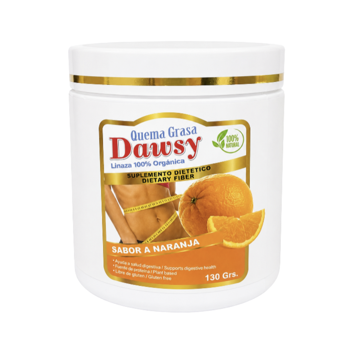 Quema Grasa Dawsy Sabor Naranja 130g