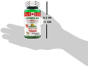 Linaza Reductora de Grasa 1000 MG 60 Caps Leonflax