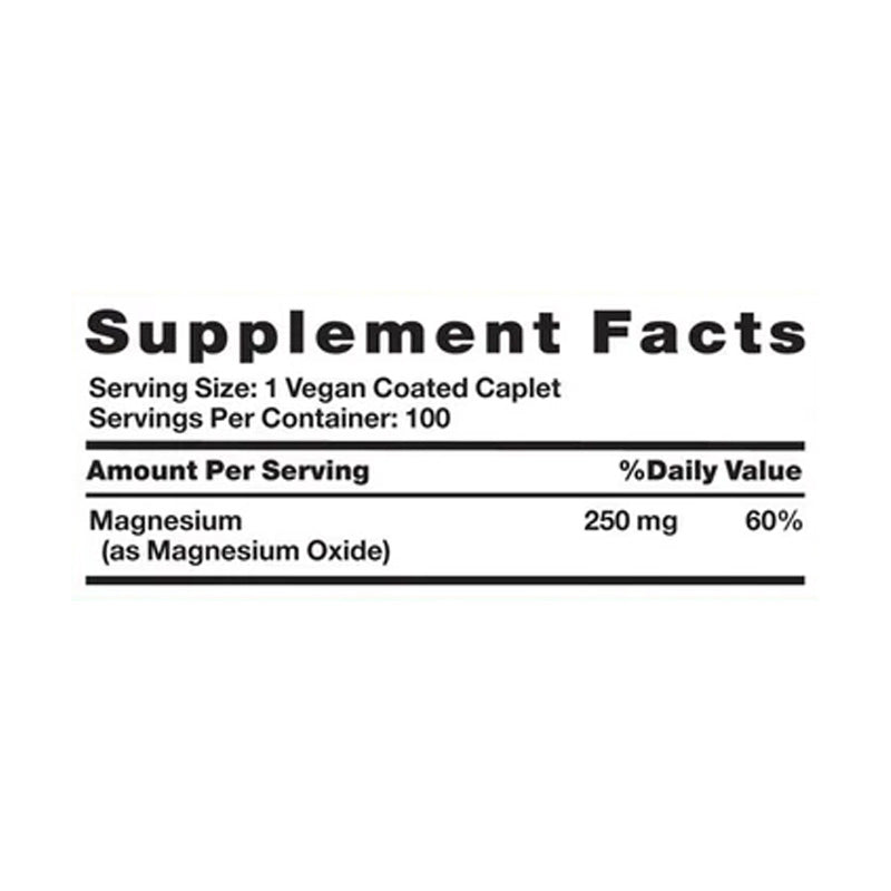 Magnesium 250 MG 100 Caps Nature's Truth