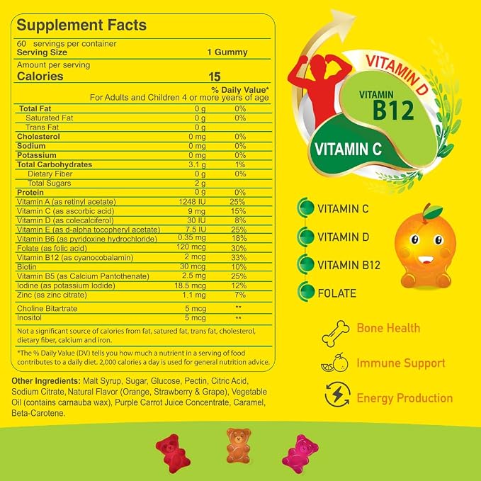 Multivitaminico Kids 60 Gummies Alfa