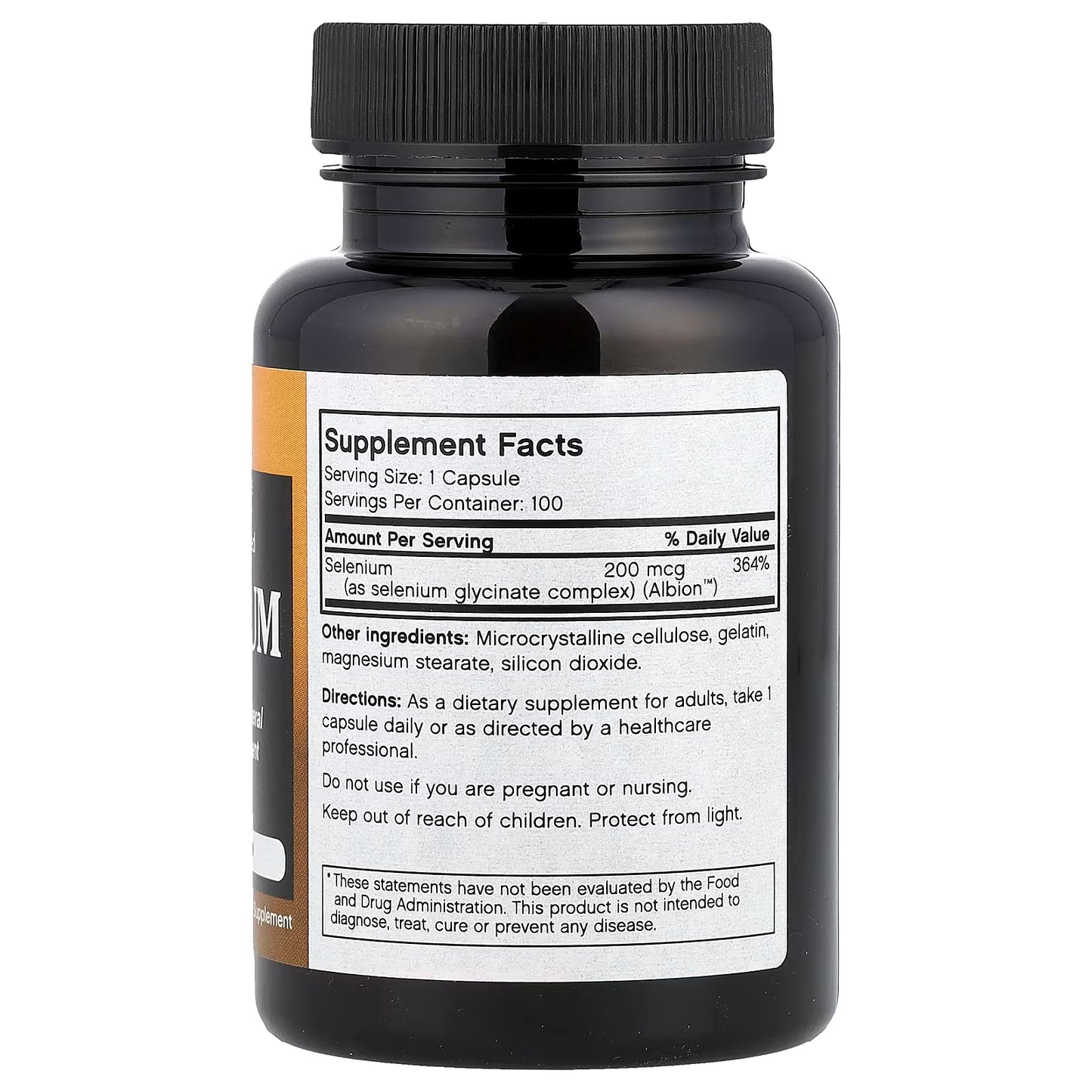 Selenium 200mcg 100 Caps futurebiotics