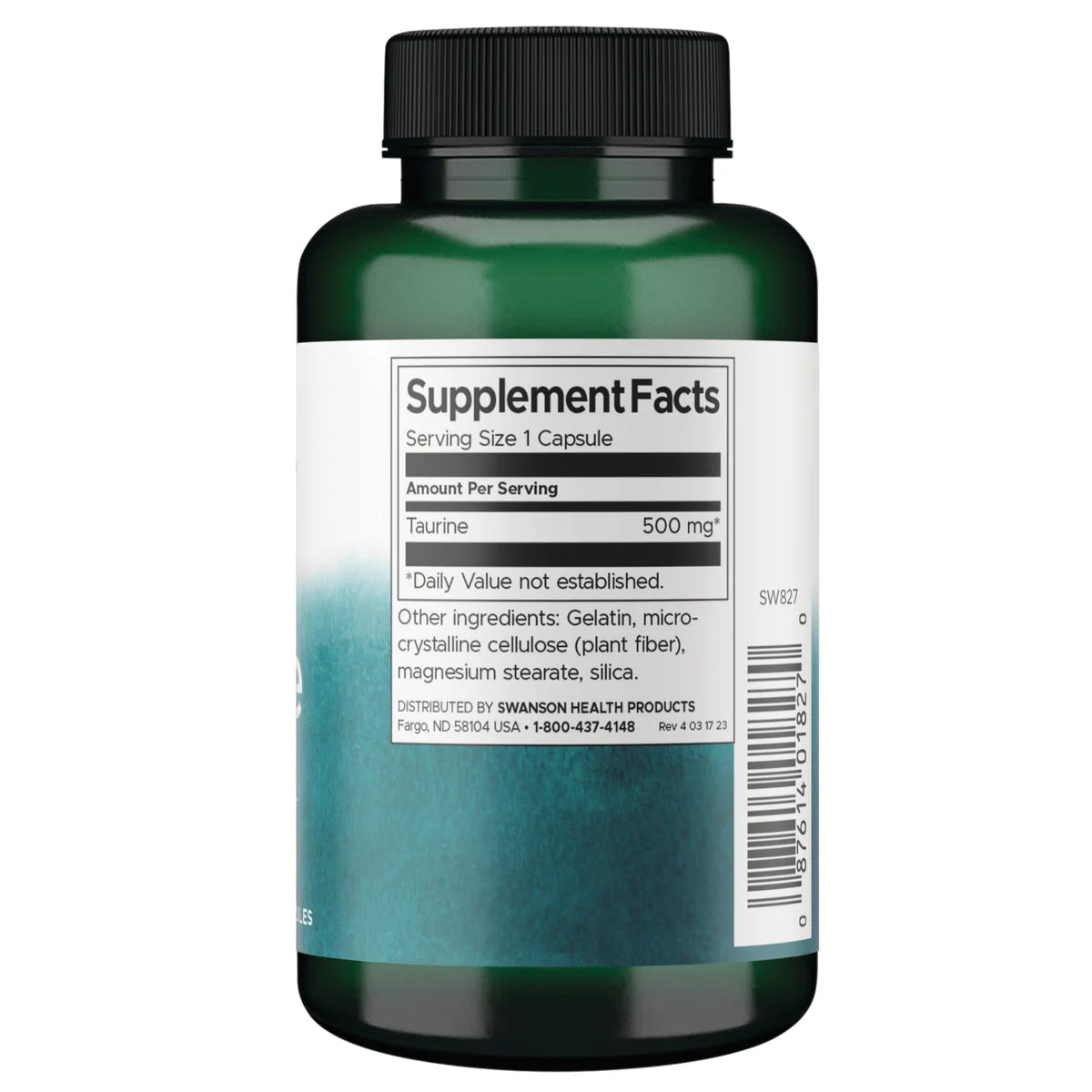 Taurine 100 Caps Swanson