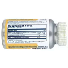 Vitamina D3+K2 125 MCG 50 MCG 60 Caps Solaray