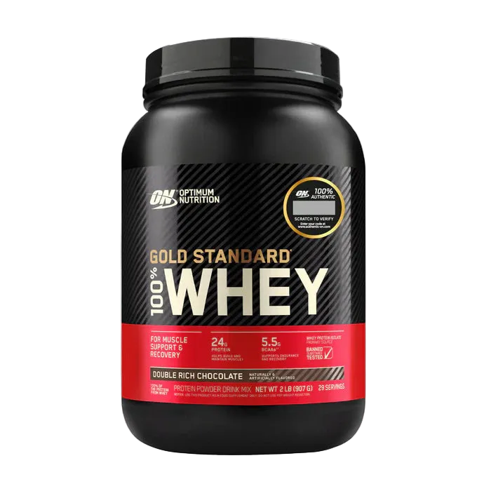 Whey Gold Standard Protein Chocolate 2 Lbs Optimum Nutrition