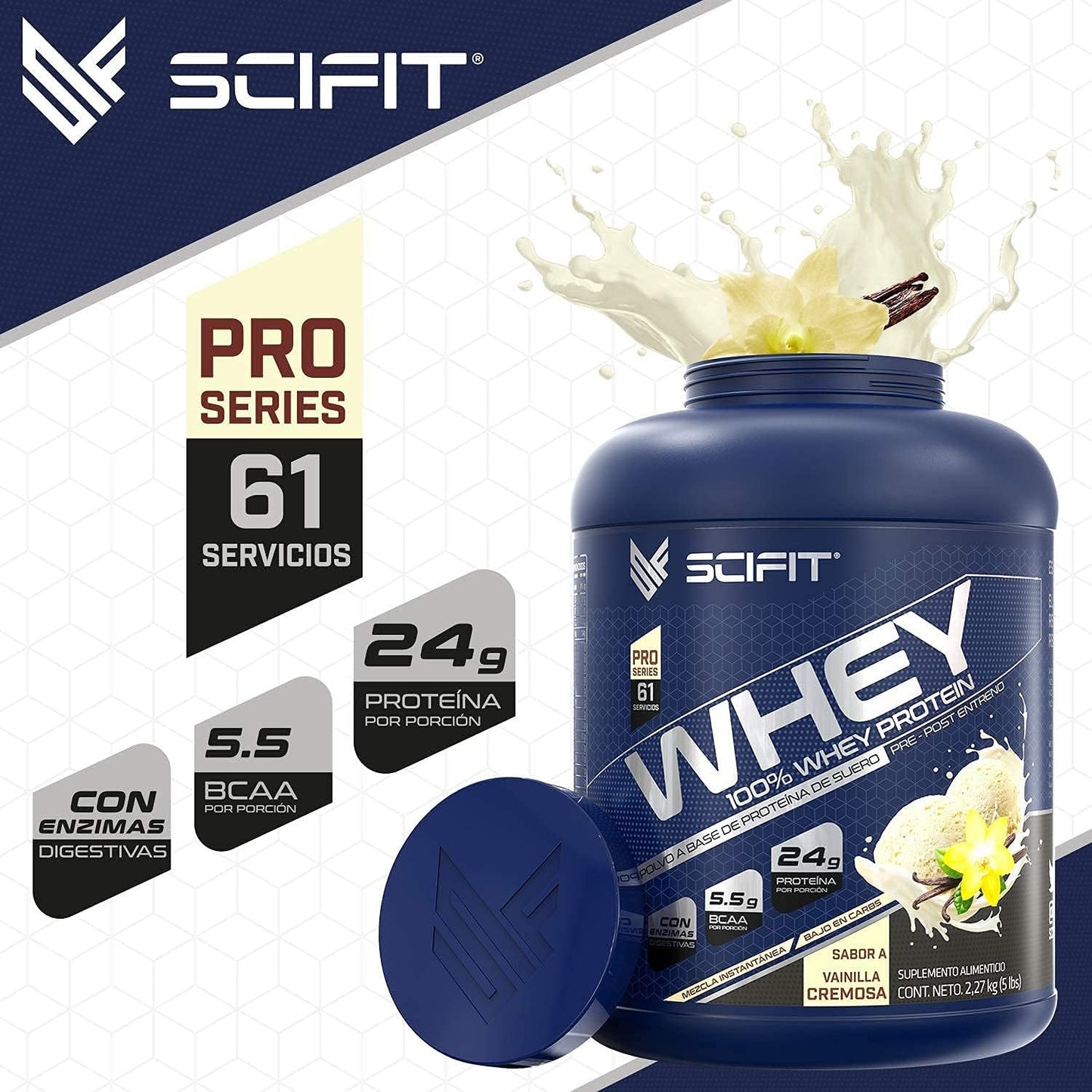 Whey Protein 5lbs SciFit