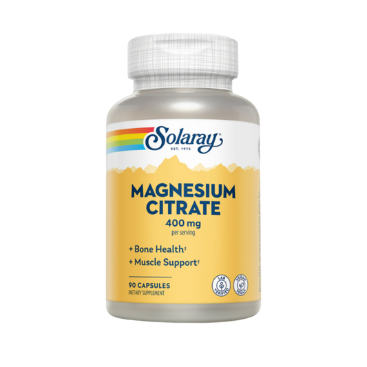 Citrato de Magnesio 400 MG 90 Caps Magnesium Citrate