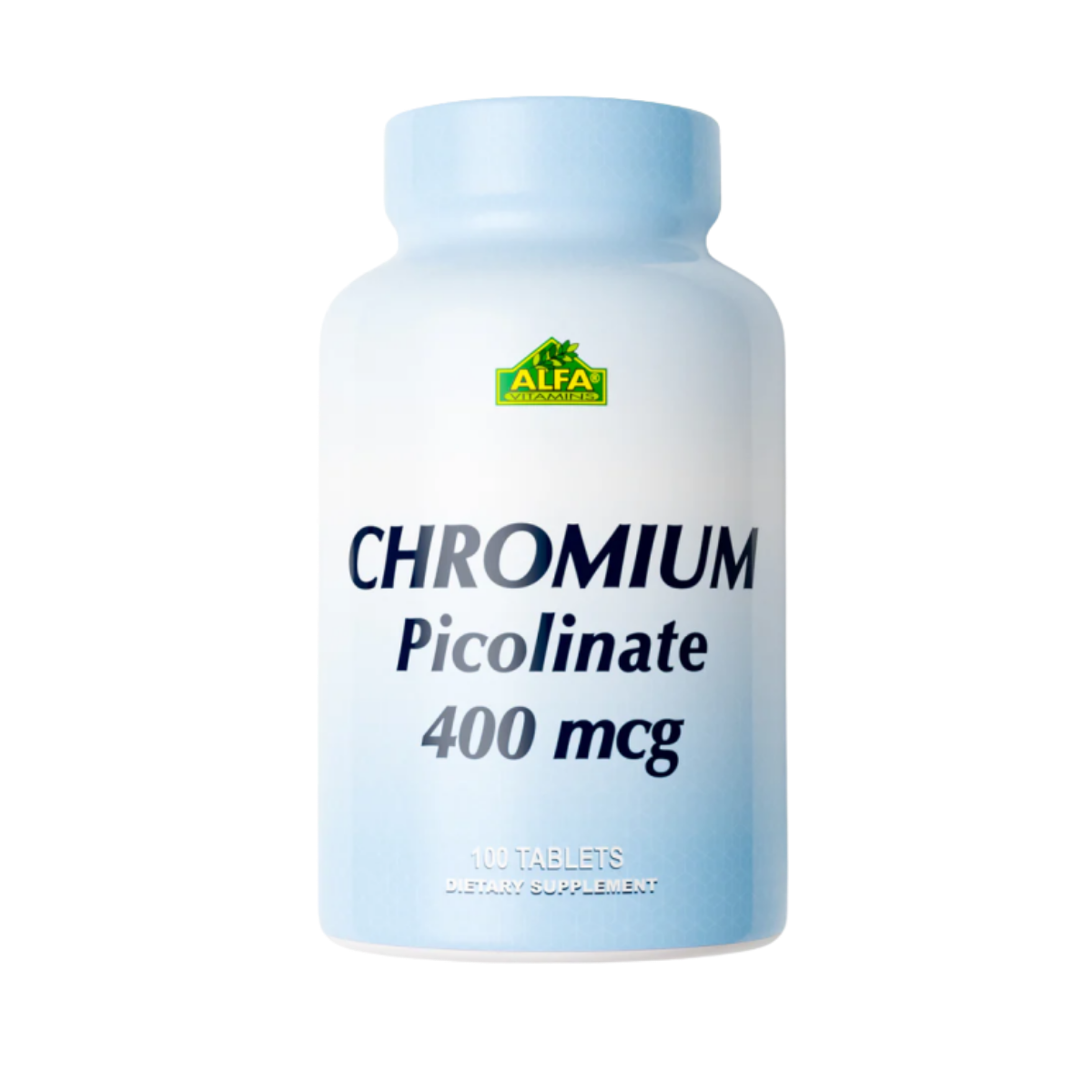 Chromium 400 MCG 100 Tabs Alfa