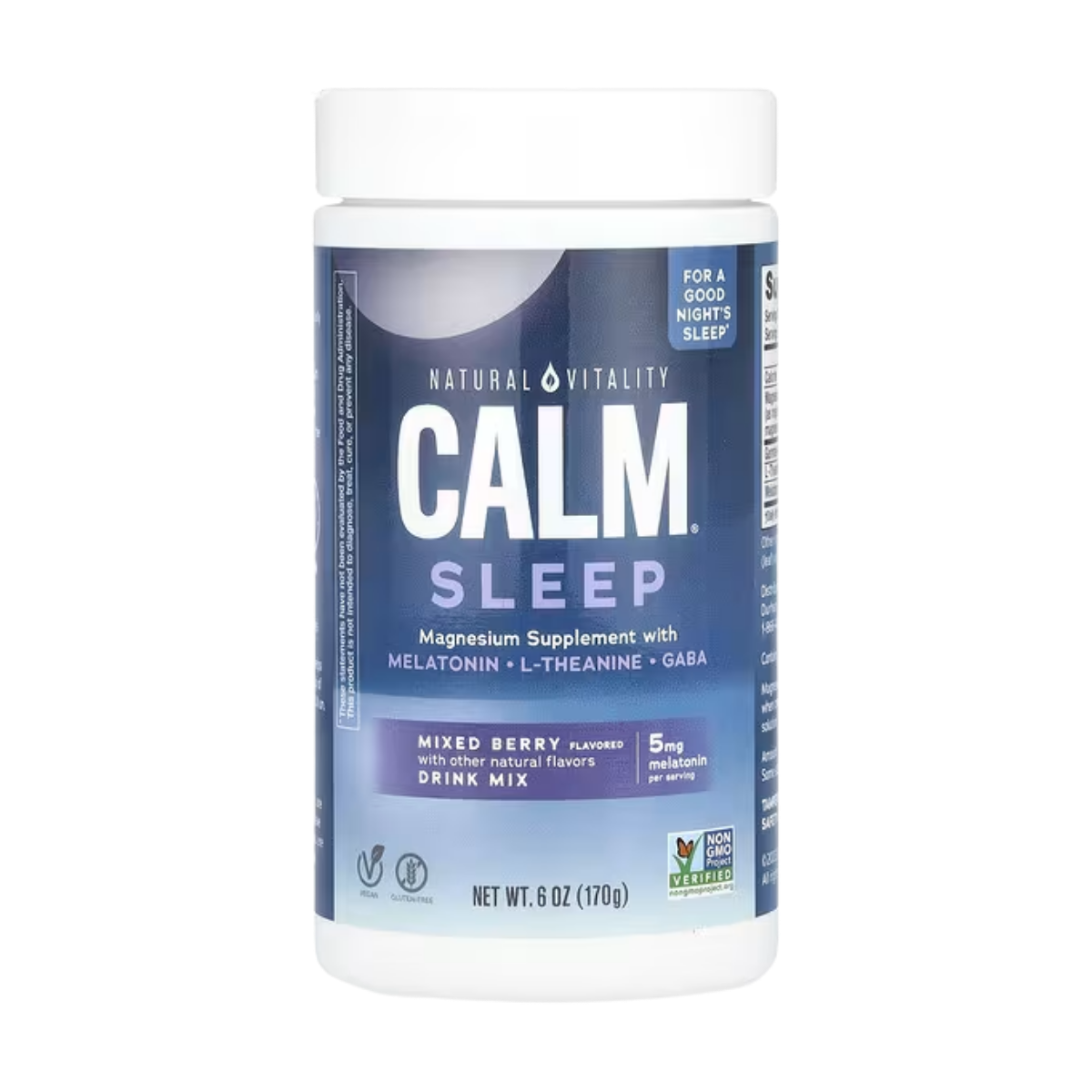 Calm Sleep Drink Mix 170g Natural Vitality