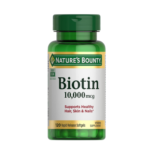 Biotina 10000 MCG 120 Caps Nature's Bounty