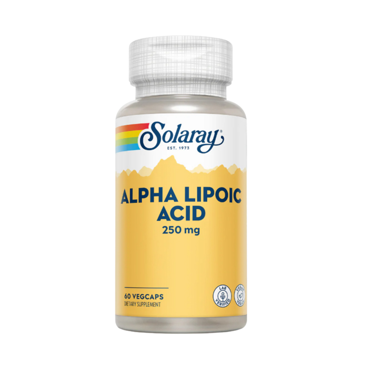 Acido Alpha Lipoic 250 MG 60 Caps Solaray
