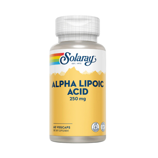 Acido Alpha Lipoic 250 MG 60 Caps Solaray