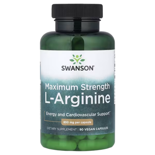 Arginina Maximum Strength 850MG Swanson