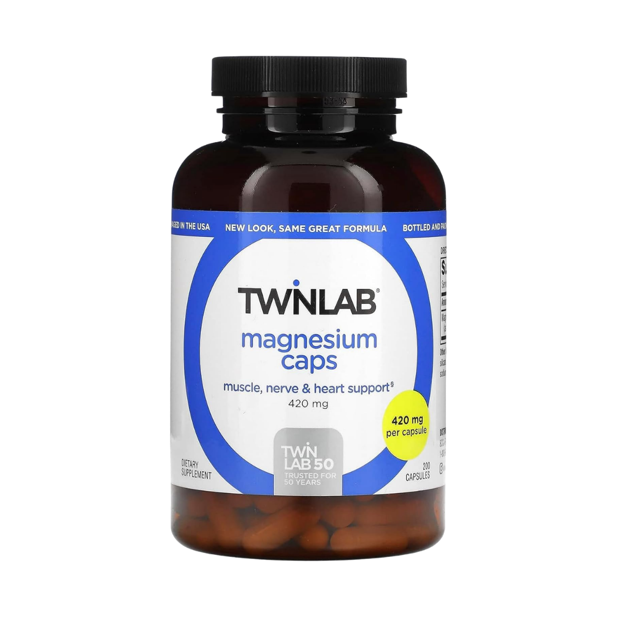 Oxido de Magnesio 420MG Twinlab
