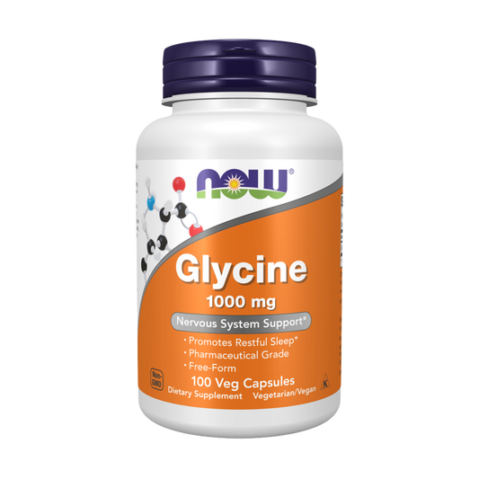 Glicina 1000 MG 100 Caps NOW