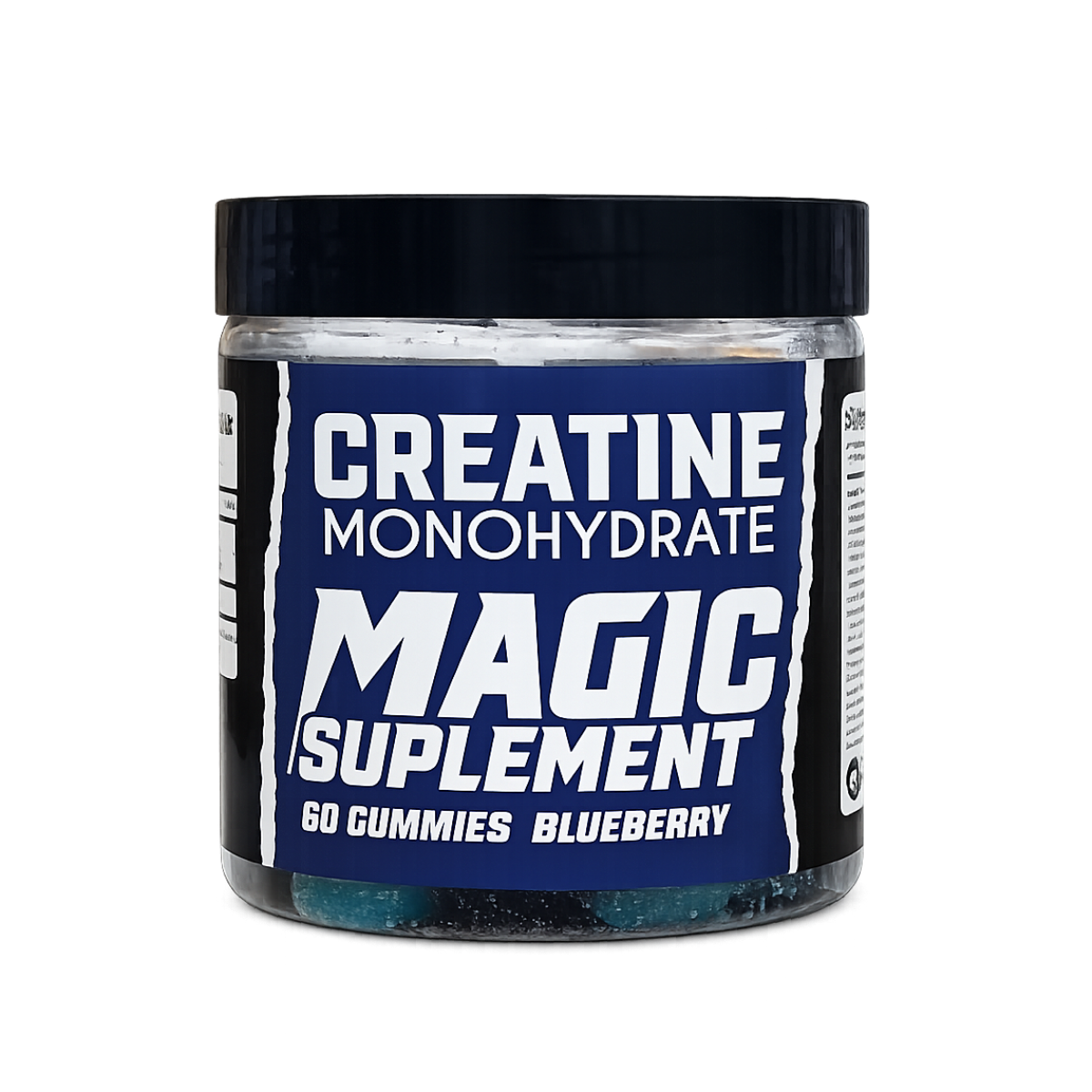 Creatina Monohidrato 60 Gummies Blueberry