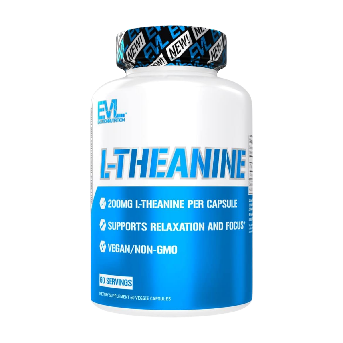L-Teanina 200 MG 60 Caps EVL