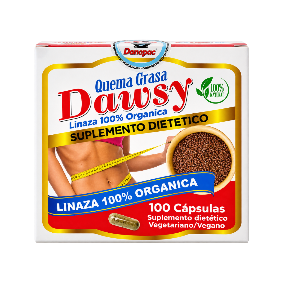 Linaza Quema Grasa Dawsy 100 Caps