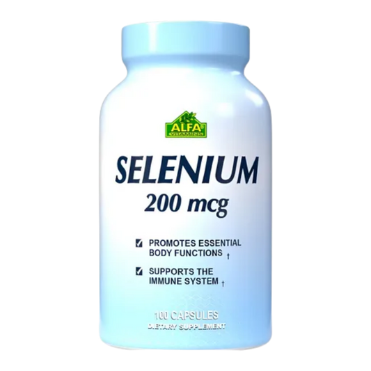 Selenium 200 MCG 100 Caps Alfa