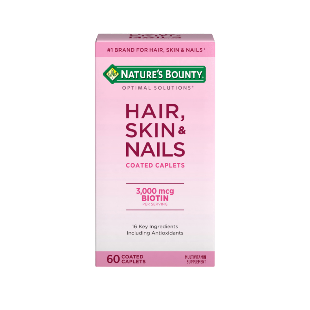 Hair, Skin & Nails 60 Caps Nature's Bounty
