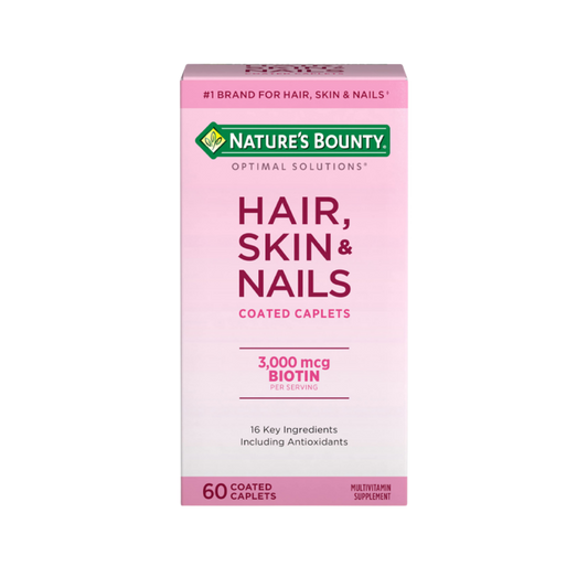 Hair, Skin & Nails 60 Caps Nature's Bounty