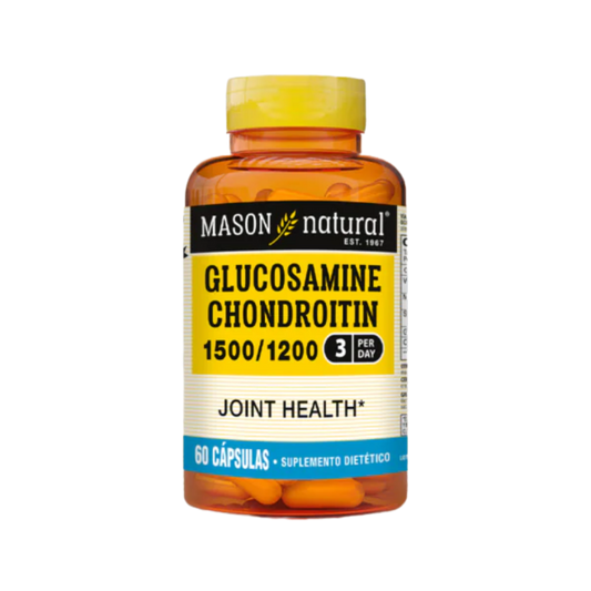 Glucosamina Condroitina 60 Caps Mason Natural