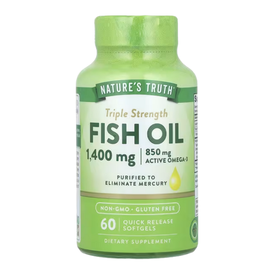 Fish Oil 1400 MG 60 Caps Nature's Truth