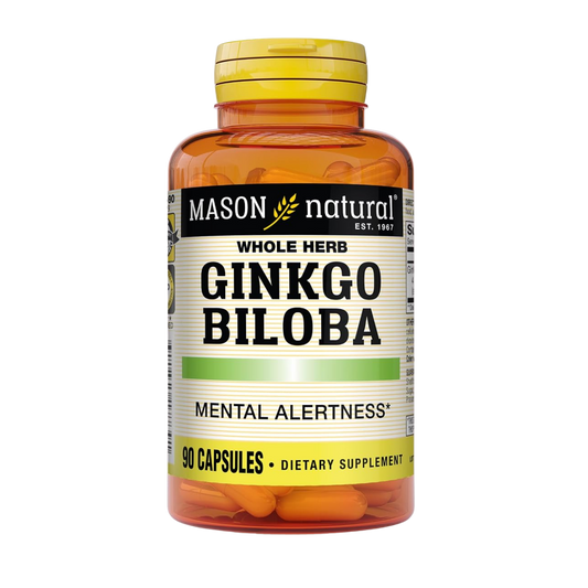 Ginkgo Biloba 500 MG 60 Caps Mason Natural