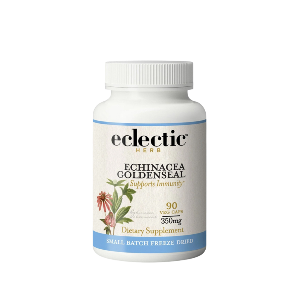 Echinacea / Goldenseal 350 MG 90 Caps Eclectic