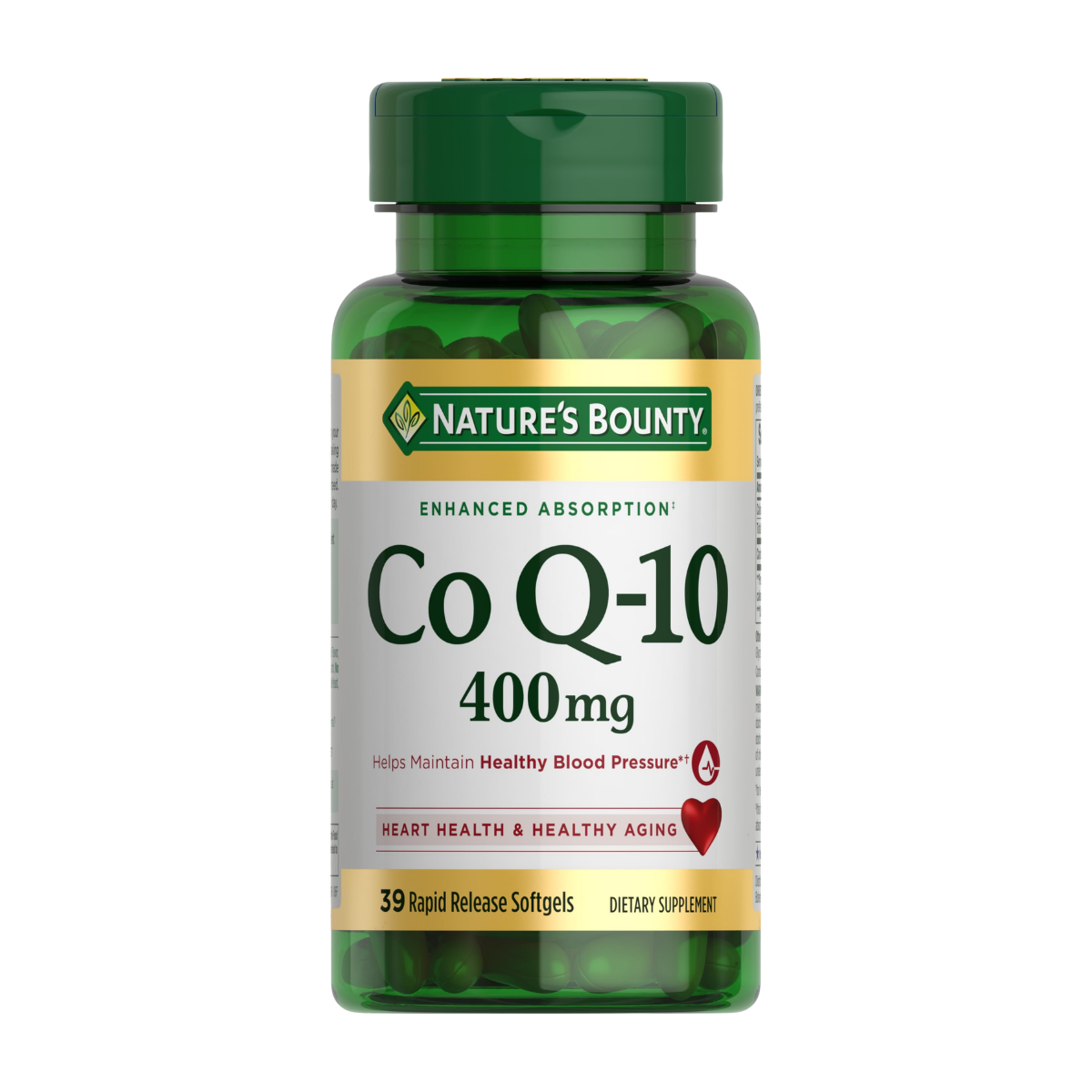COQ10 400 MG 39 Caps Nature's Bounty