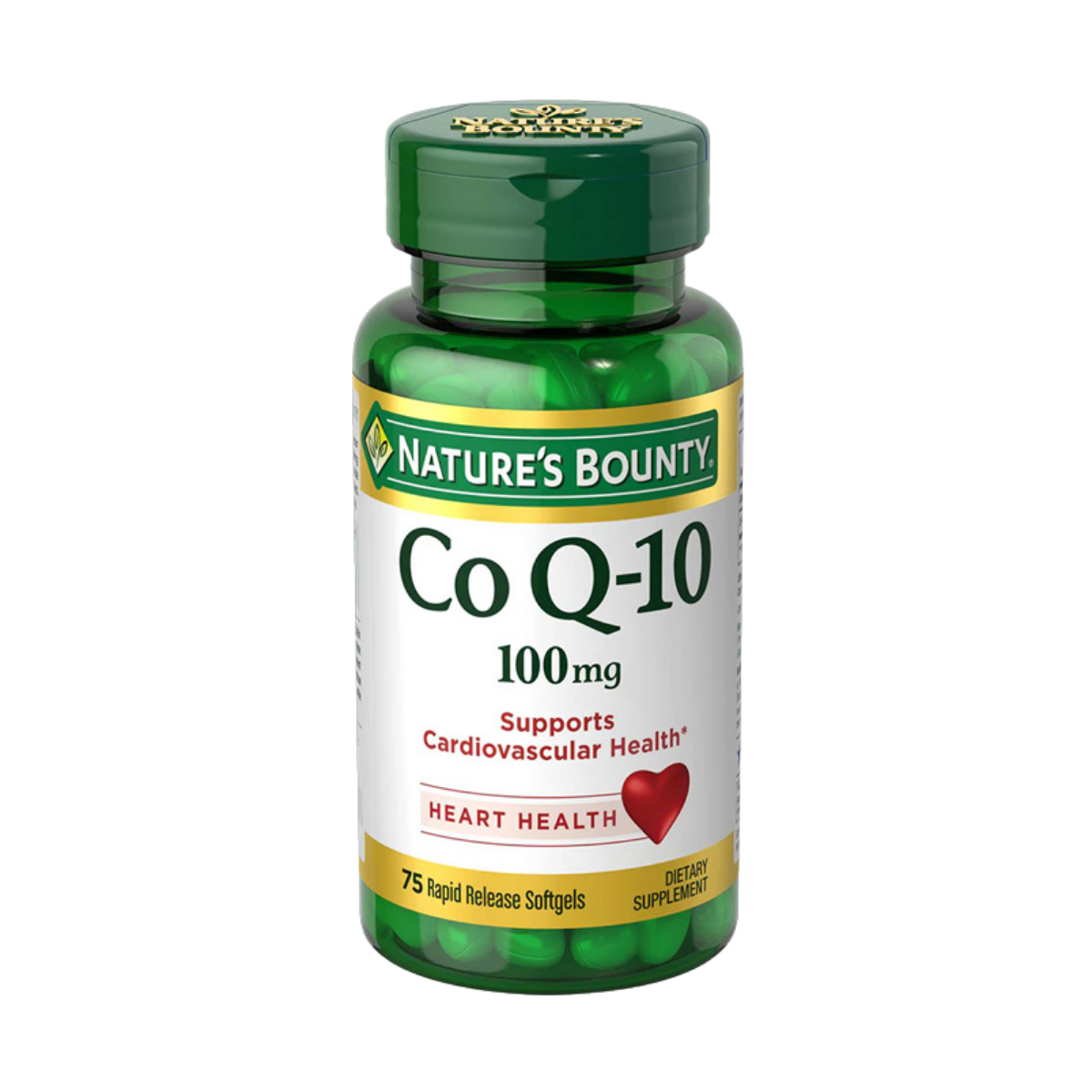 COQ10 100 MG 75 Caps Nature's Bounty