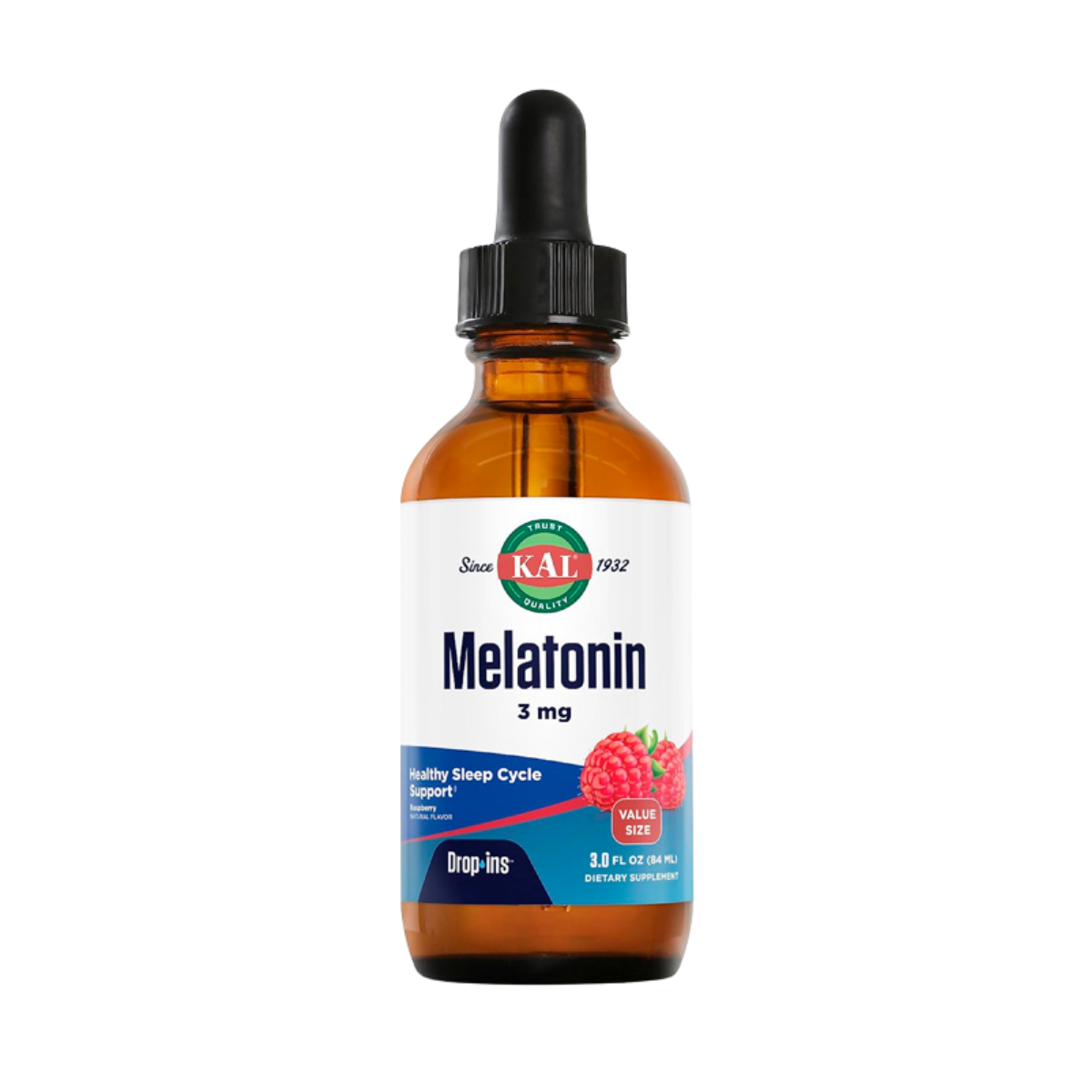 Melatonina Líquida 3 MG Frambuesa 55 ML KAL