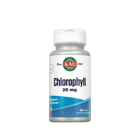 Clorofila 20 MG 100 Tabs KAL