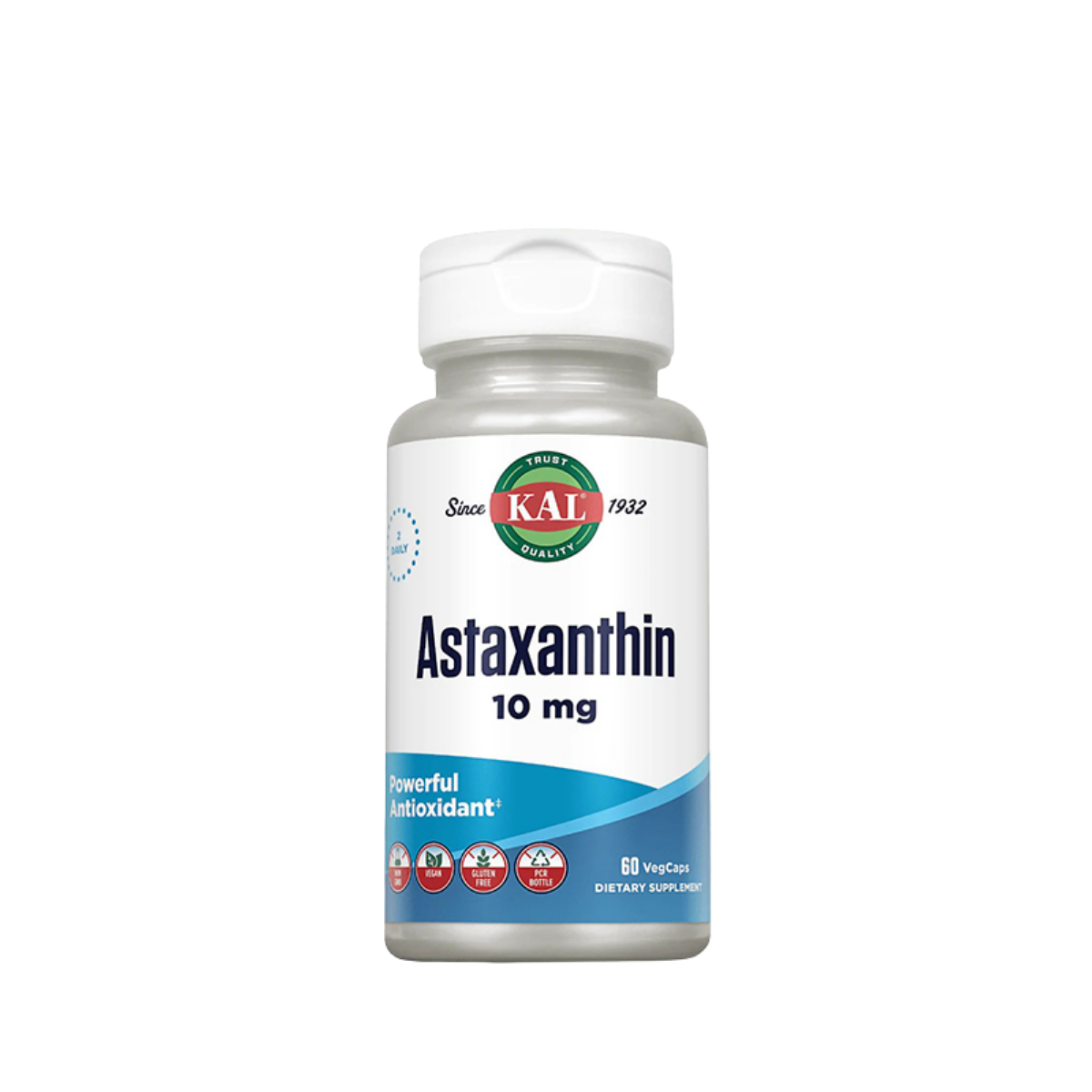 Astaxantina 10 MG 60 VegCaps KAL