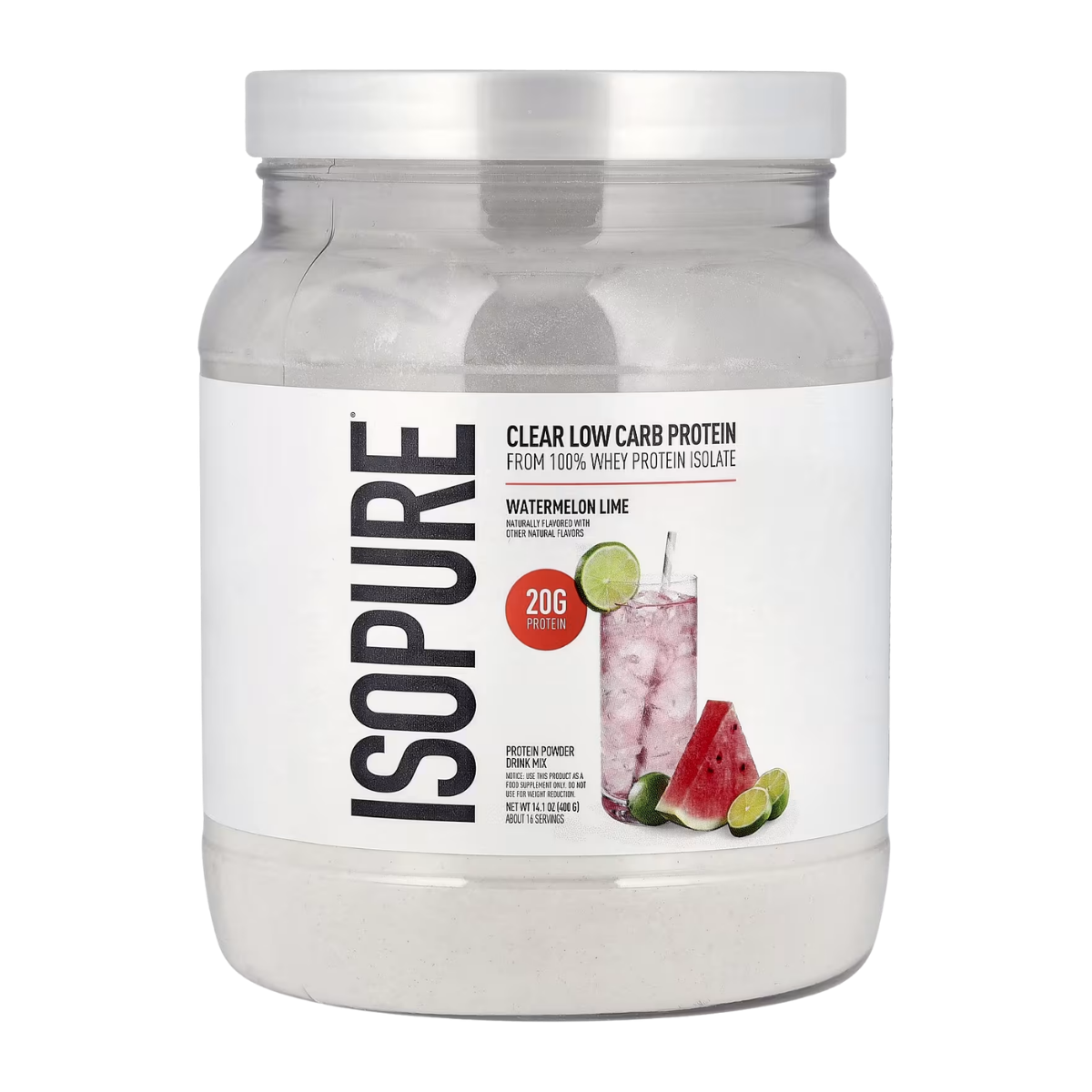 Isopure Clear Low Carb Protein 400g