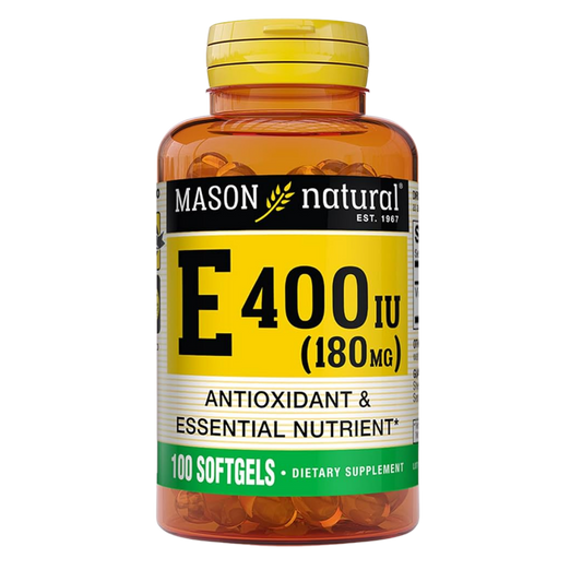 Vitamina E 400 IU 180 MG 100 Caps Mason Natural