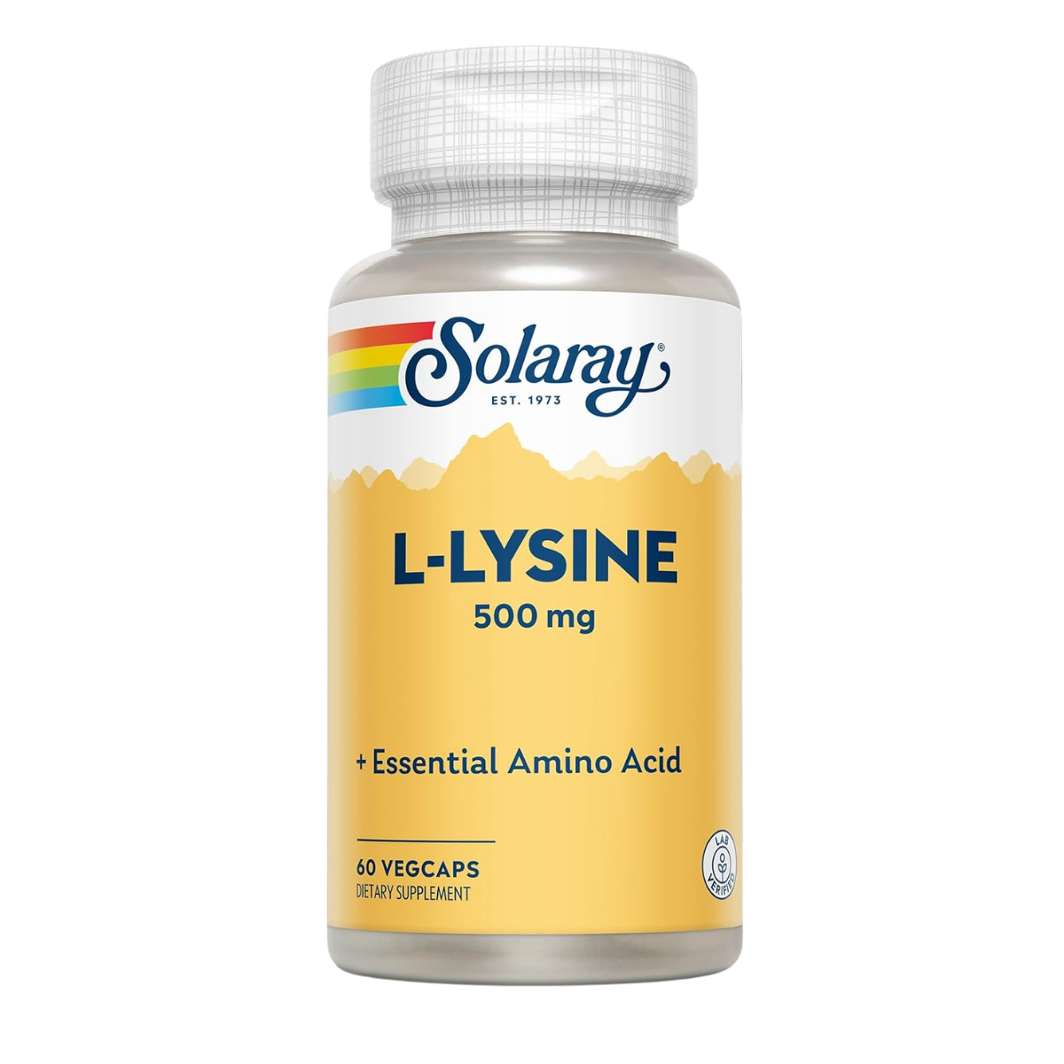 L-Lysine 500 MG 60 Caps Solaray
