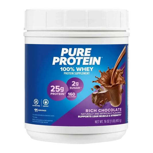 Whey Protein Chocolate 1 Lb Pure Protein