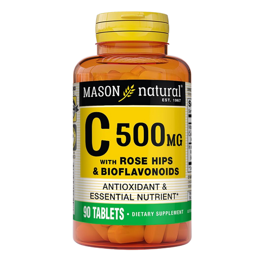 Vitamina C 500 MG 90 Tabs Mason Natural
