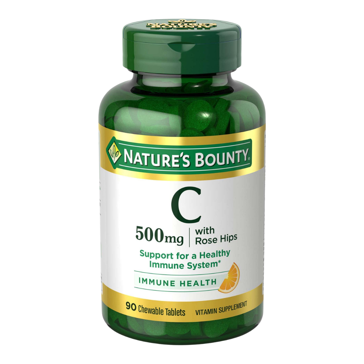 Vitamina C 500 MG 90 Chewable Tabs Nature's Bounty