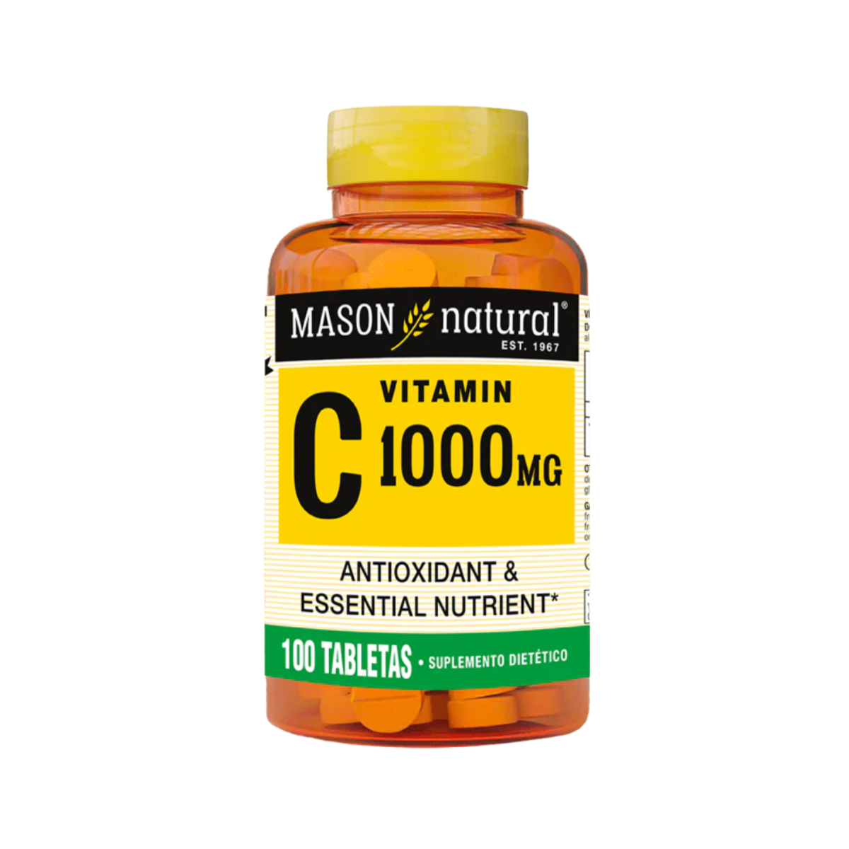 Vitamina C 1000 MG 100 Tabs Mason Natural