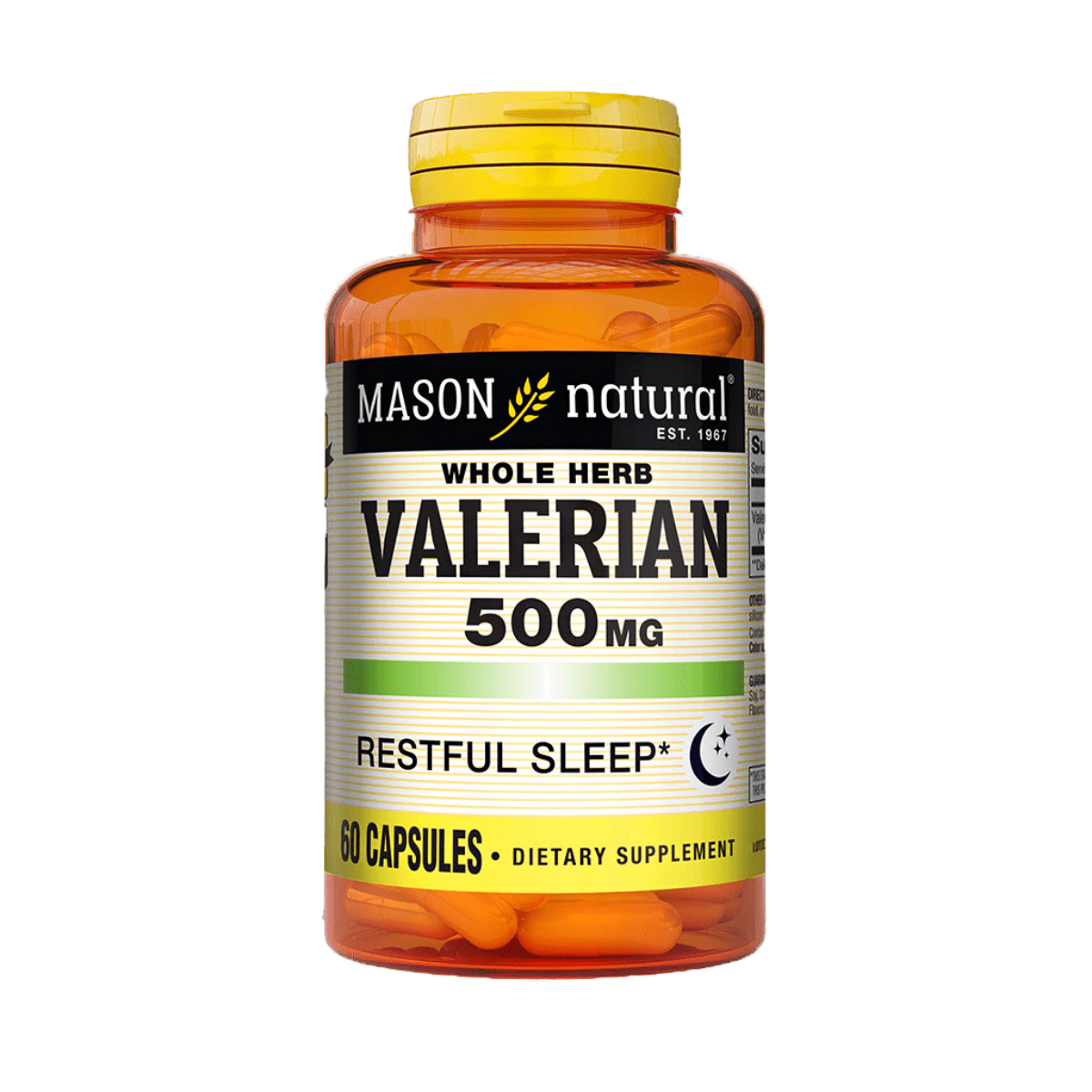 Valeriana 500 MG 60 Caps Mason Natural
