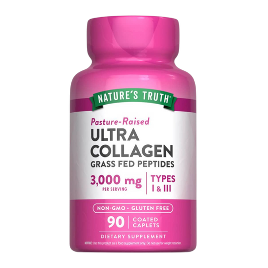 Ultra Collagen Grass Fed Peptides 300 MG 90 Caps Nature's Truth