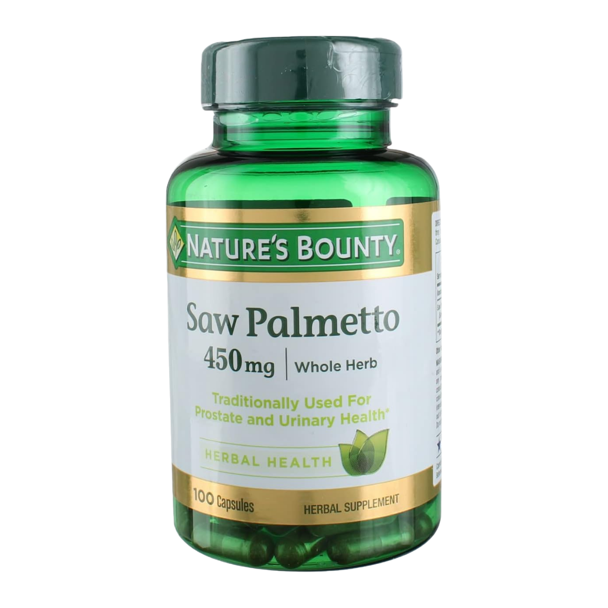 Saw Palmetto 450 MG 100 Caps Nature's Bounty