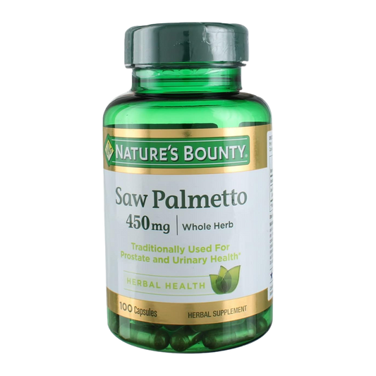 Saw Palmetto 450 MG 100 Caps Nature's Bounty