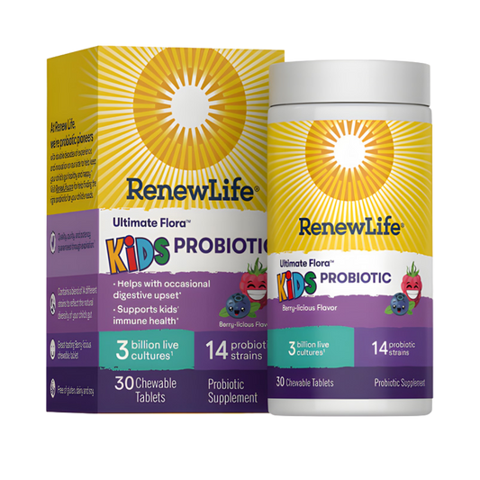 Probiotic Kids 30 Chewable Tabs Renew Life