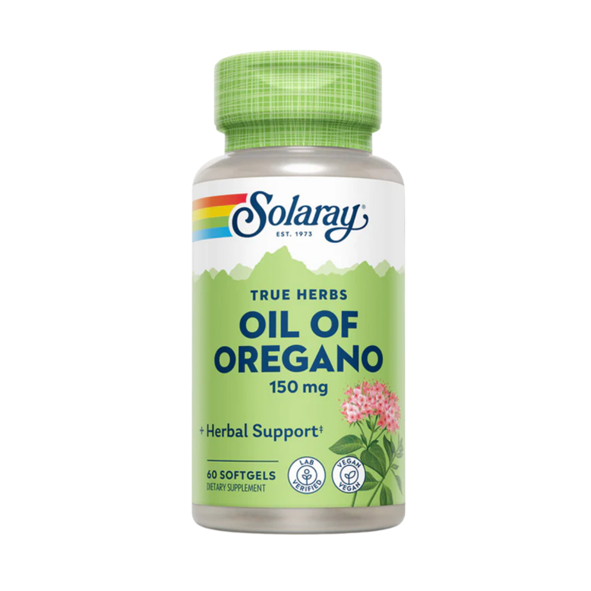 Oregano Oil 150 MG 60 Caps Solaray