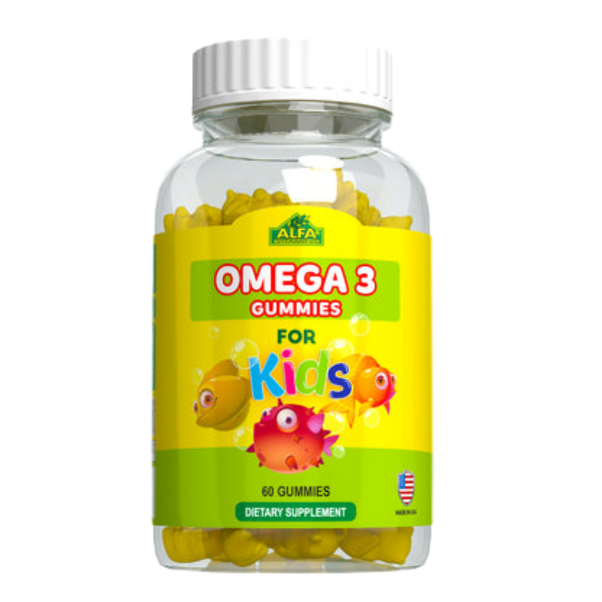 Omega 3 Kids 60 Gummies Alfa