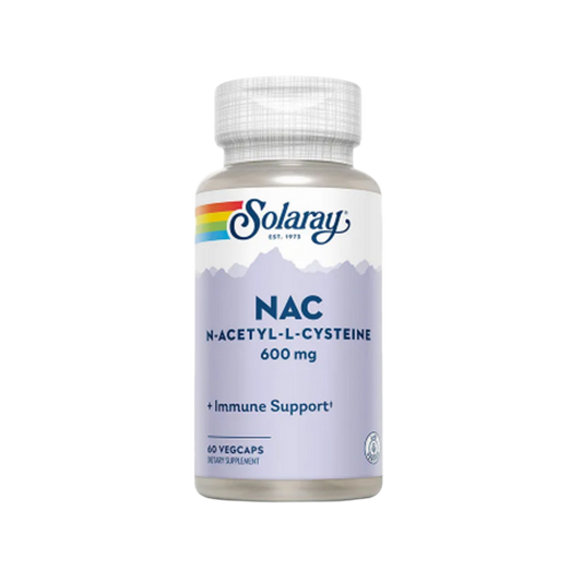 NAC 600 MG 60 Caps Solaray