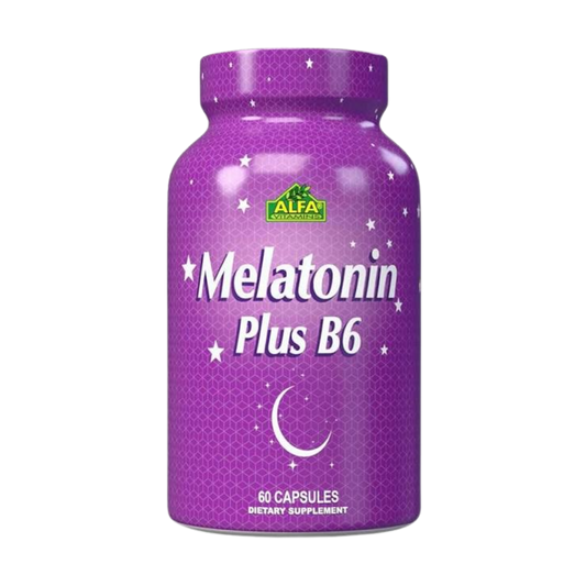 Melatonin Plus B6 60 Caps Alfa